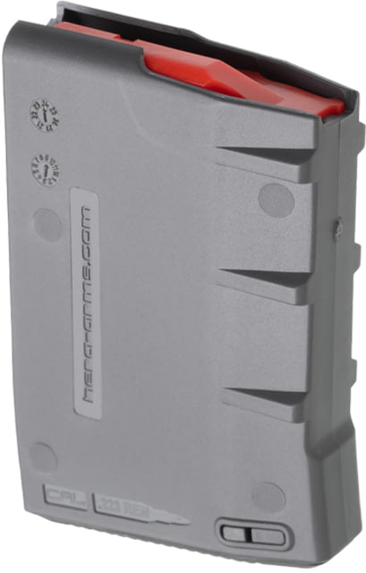 a OPMOD AR-15 5.56mm 10 Round Rifle Magazine Gray Ammo