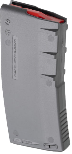 a OPMOD AR-15 5.56mm 20 Round Rifle Magazine Gray Ammo