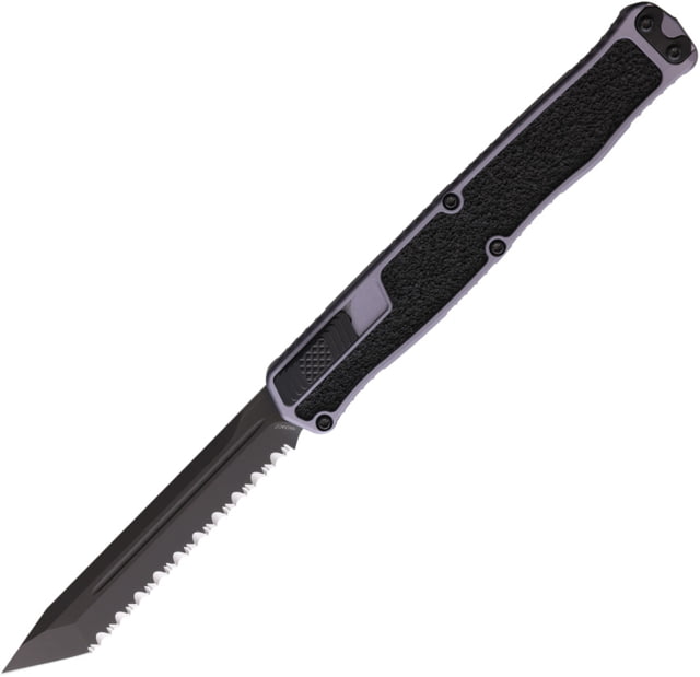 Heretic Knives Auto Cleric II OTF DLC FS Gray - Heretic Knives