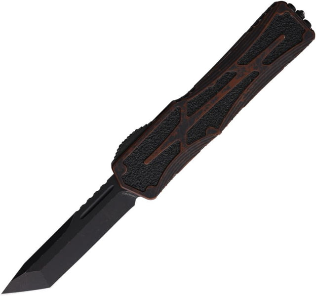 Heretic Knives Auto Colossus OTF Tanto 3.50 in Automatic Folding Knife