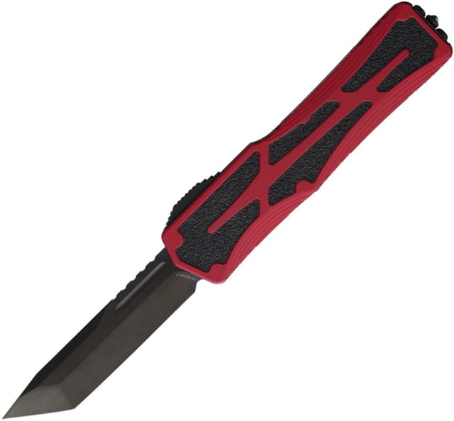 Heretic Knives Auto Colossus OTF Tanto Red - Heretic Knives