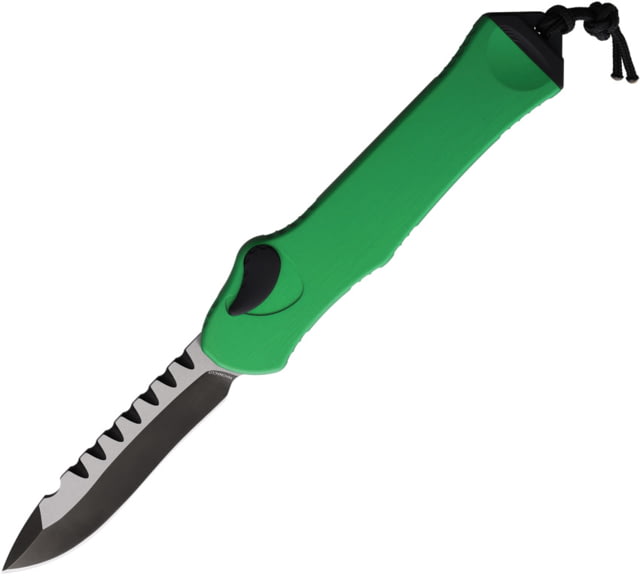 Heretic Knives Auto Hydra OTF Recurve Toxic - Heretic Knives