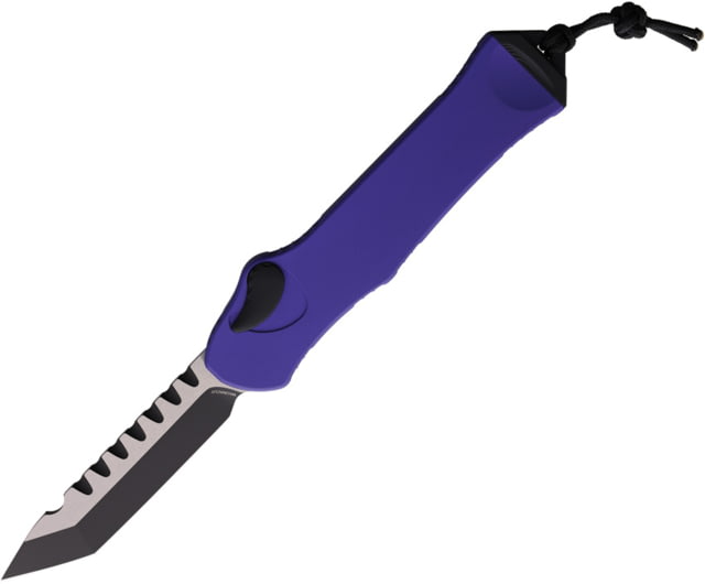 Heretic Knives Auto Hydra OTF Tanto Purple - Heretic Knives