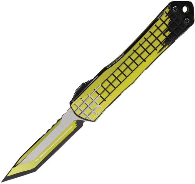 Heretic Knives Auto Manticore S OTF Yellow - Heretic Knives