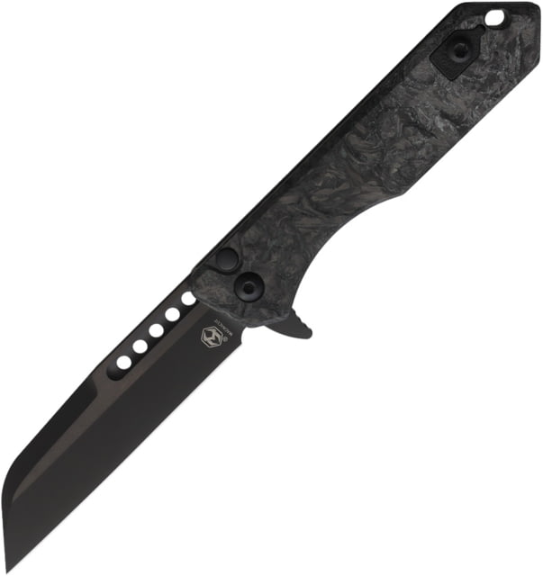 Heretic Knives Jinn Button Lock Glo CF - Heretic Knives