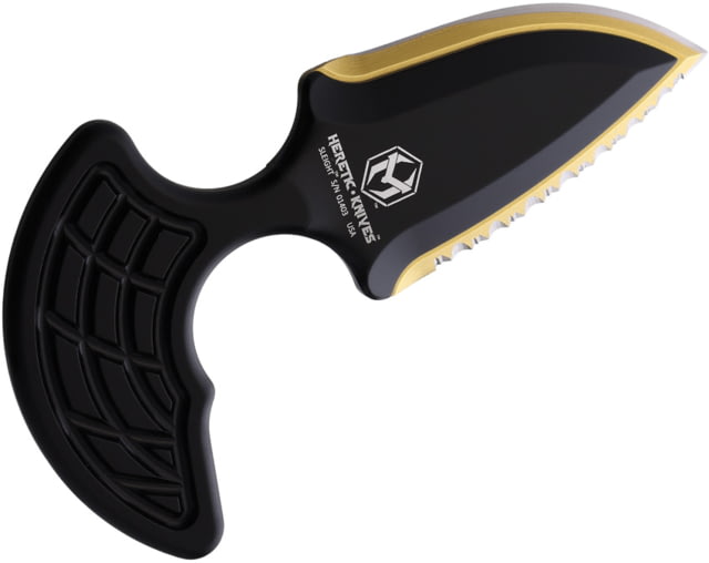 Heretic Knives Sleight Push Dagger Gold - Heretic Knives