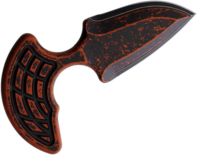 Heretic Knives Sleight Push Dagger Orange - Heretic Knives