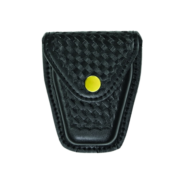 HEROs PRIDE AirTek Chain Handcuff Case Basket Weave Brass Hardware Black - Hero's Pride