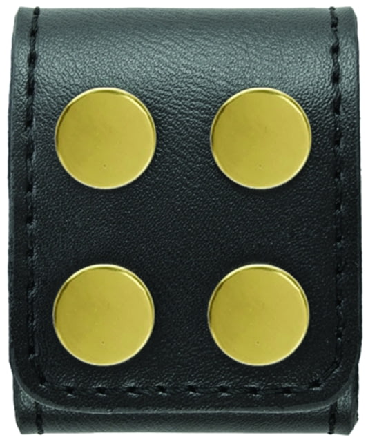 HEROs PRIDE AirTek Extra Wide Belt Keepers 2in 2 Pack Plain Brass Hardware Black - Hero's Pride