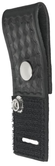HERO'S PRIDE Leather Mic Holder Basketweave Nickel - Hero's Pride