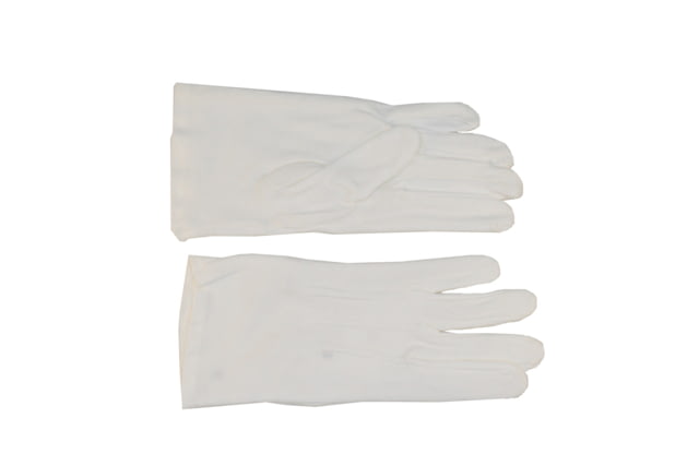 HEROs PRIDE Grip Dots w/ Raised Pointing Parade Slip-On Gloves - Mens White Small - Hero's Pride