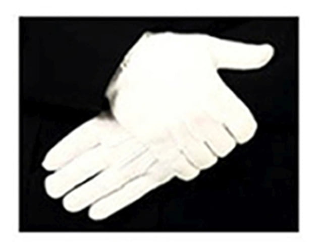 HEROs PRIDE Raised Pointing Parade Slip-On Gloves - Mens White Extra Large - Hero's Pride