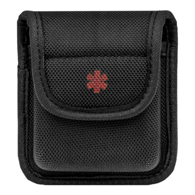 HERO'S PRIDE Ballistic Opioid Antidote Nasal Spray Case w/Hook & Loop Snap Clip-On Backing Black - Hero's Pride