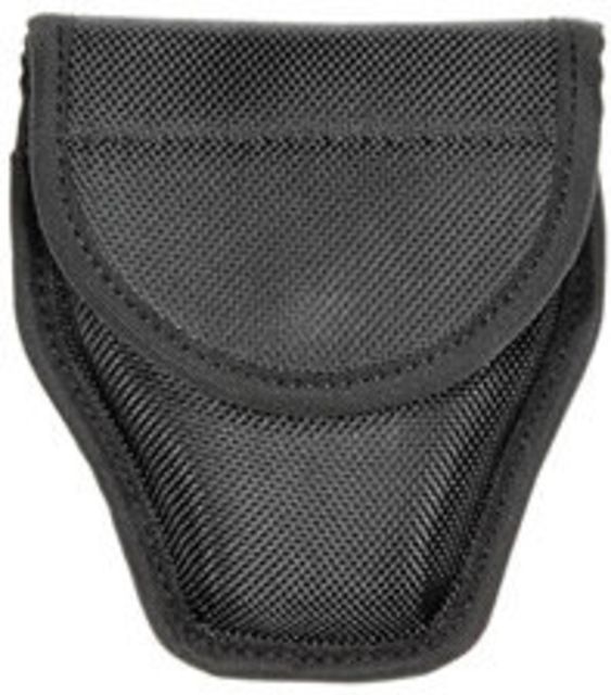 Heros Pride Handcuff Case Single Closed Standard Size Ballistic Black - Hero's Pride