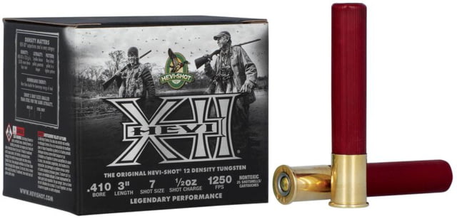 I-Shot HEVI-XII .410 Gauge 1/2oz 3in Shotgun #7 25 Rounds Ammo