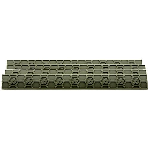 Hexmag 7 Slot KeyMod Wedge-LOK Cover 4 Pack FDE Small - Hexmag