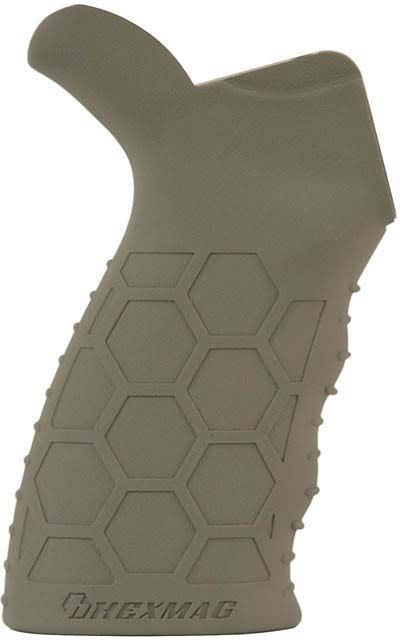Hexmag AR15 Tactical Rubber Grip FDE Small - Hexmag