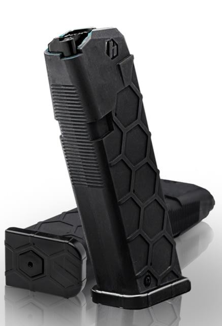 mag Glock 17/26/34 Gen3-5 9mm Luger 17 Round Pistol Magazine Black 1 Pack Carbon Senthex 17RD Ammo