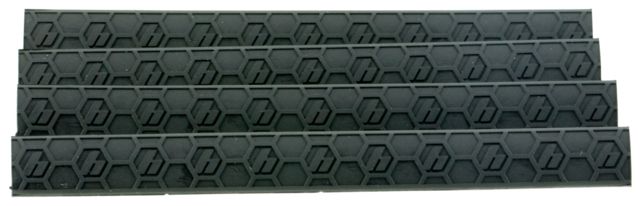 Hexmag AR Style Polymer WedgeLok Slot Cover 4 Pack Black