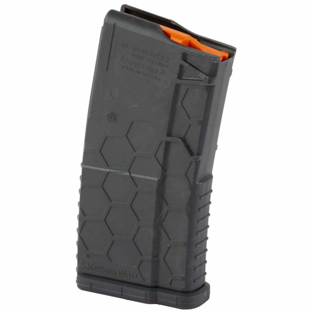 mag AR-15 .223/.300AAC/.458 SOCOM/.50 Beowulf 20 Round Shorty Magazine Grey 20 HX20-AR15S2-GRY Ammo