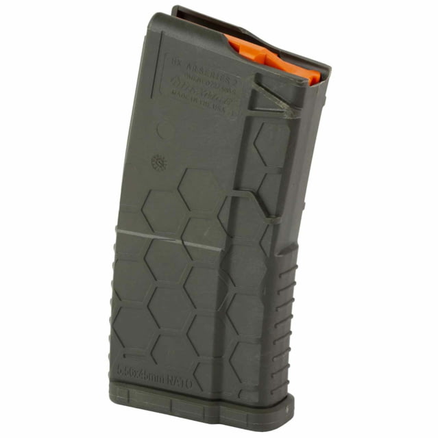 mag AR-15 .223/.300AAC/.458 SOCOM/.50 Beowulf 20 Round Shorty Magazine Olive Drab 20 HX20-AR15S2-ODG Ammo