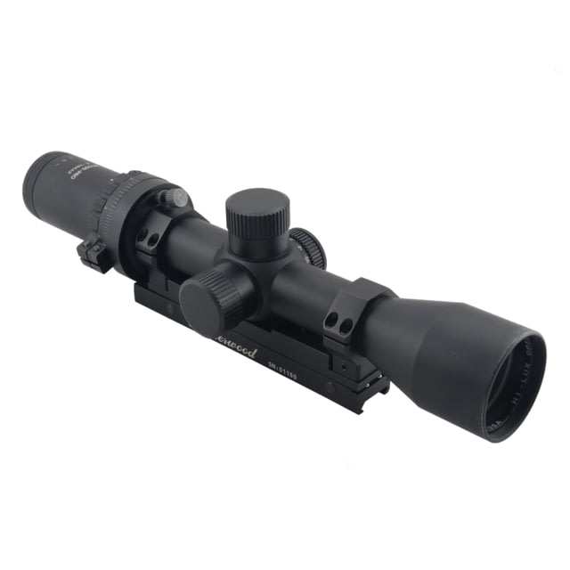 Hi-Lux Optics Automatic Ranging Trajectory 2-10x42mm LPVO Rifle Scope 30mm Tube HR1 MOA Reticle Green Illumination Matte Black