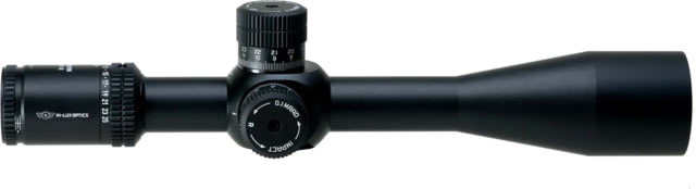 Hi-Lux Optics PR5 5-25x56mm Rifle Scope 34mm Tube First Focal Plane TRACR Reticle Green Illumination Matte Black