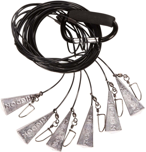 Higdon Outdoors Battleship Nylon Line Rig Non-Tangle 18 in Length 12-Pack Black - Higdon Outdoors