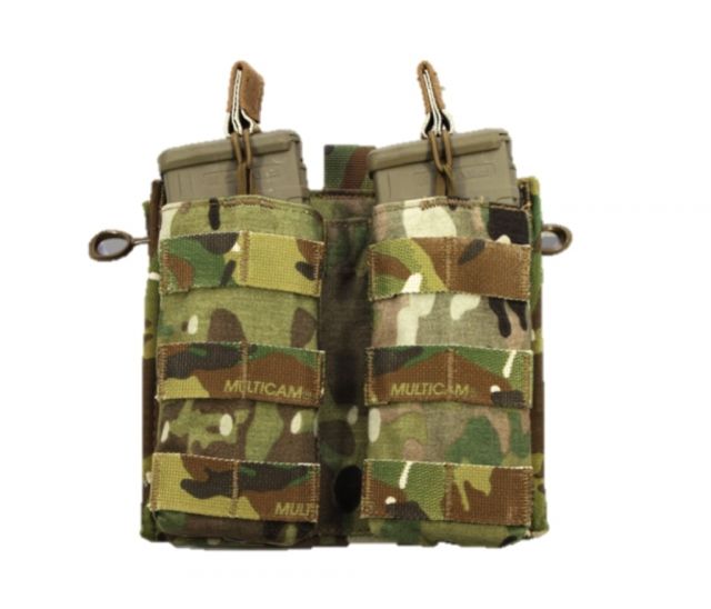 High Ground Gear 5.56 Drop Down Admin Pouch Double Holds 2 Multi-Cam - High Ground Gear