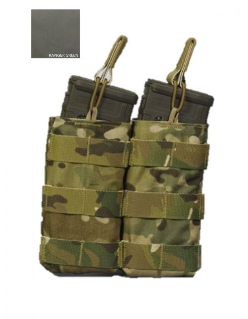 High Ground Gear 5.56 Side-by-Side Mag Pouch Double Ranger Green - High Ground Gear