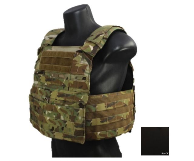 High Ground Gear Advanced Plate Carrier X-Large Black 11x14 - High Ground Gear