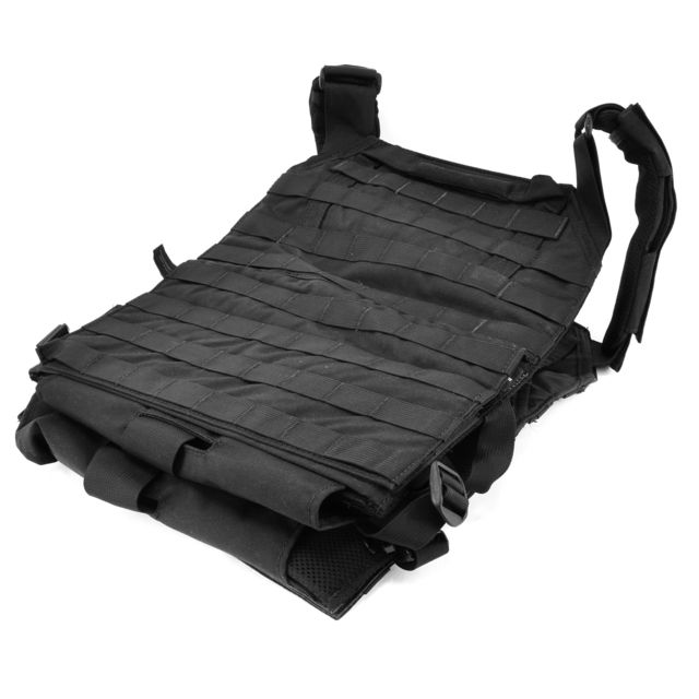 High Ground Gear Advanced Plate Carrier V2 Black ESAPI X-Large 11.00in x14.00in - High Ground Gear