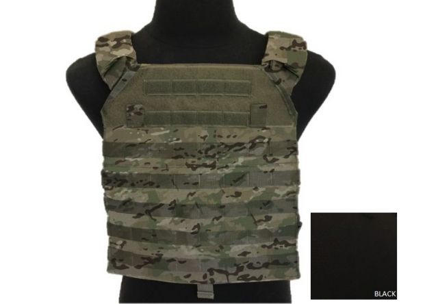 High Ground Gear Advanced Plate Carrier V2 Black ESAPI Medium 9.50in x12.50in - High Ground Gear