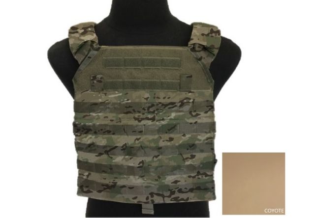 High Ground Gear Advanced Plate Carrier V2 Coyote ESAPI Small 8.75in x11.75in - High Ground Gear