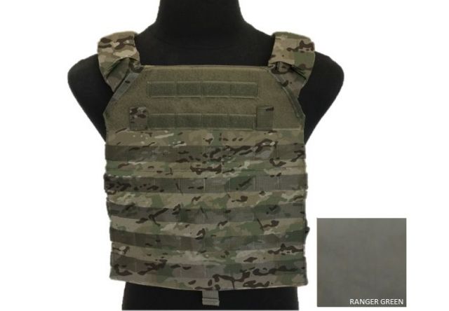 High Ground Gear Advanced Plate Carrier V2 Ranger Green ESAPI Medium 9.50in x12.50in - High Ground Gear