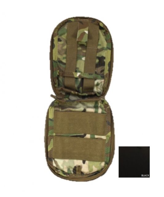 High Ground Gear Basic Medical Pouch 8H x 6W x 3D Black - High Ground Gear