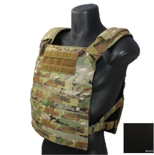 High Ground Gear Basic Plate Carrier X-Large Black 11x14 - High Ground Gear