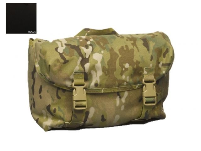 High Ground Gear Compression Pouch Wide Black 9H x 12W x 6D - High Ground Gear