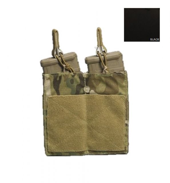 High Ground Gear Double 5.56 Insert Holds 2 Black