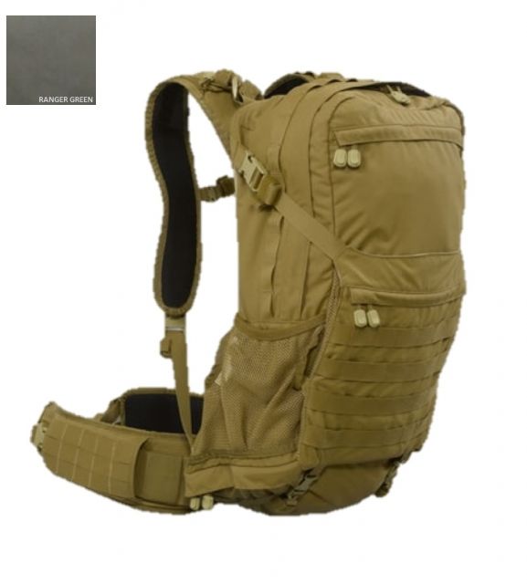 High Ground Gear HG 3 Day Pack JTAC with SM/MD Waist Belt Ranger Green S/M - High Ground Gear