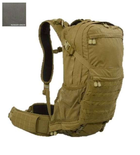 High Ground Gear HG 3 Day Pack with LG/XL Waist Belt Ranger Green L/XL - High Ground Gear