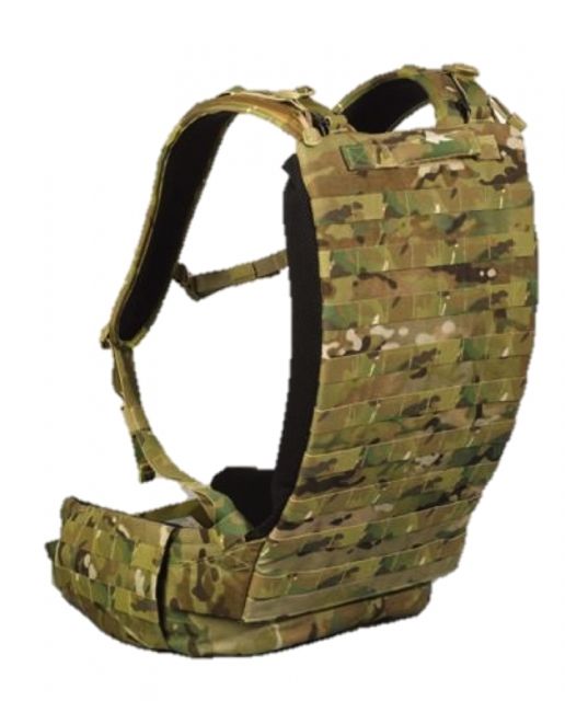 High Ground Gear HG 830 Modular Pack Short with LG/XL Waist Belt Multi-Cam L/XL - High Ground Gear