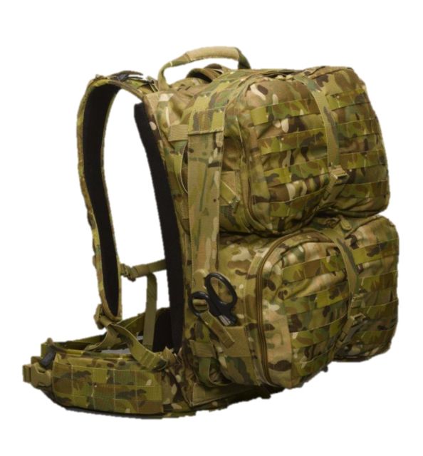 High Ground Gear HG Rigid-Frame Modular Trauma Pack with SM/MD Waist Belt Multi-Cam - High Ground Gear