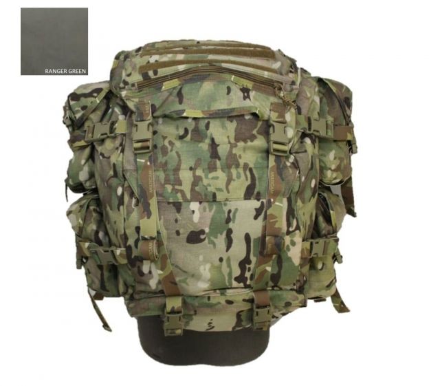 High Ground Gear HG Summit 5 Day Backpack with SM/MD Waistbelt Ranger Green S/M - High Ground Gear