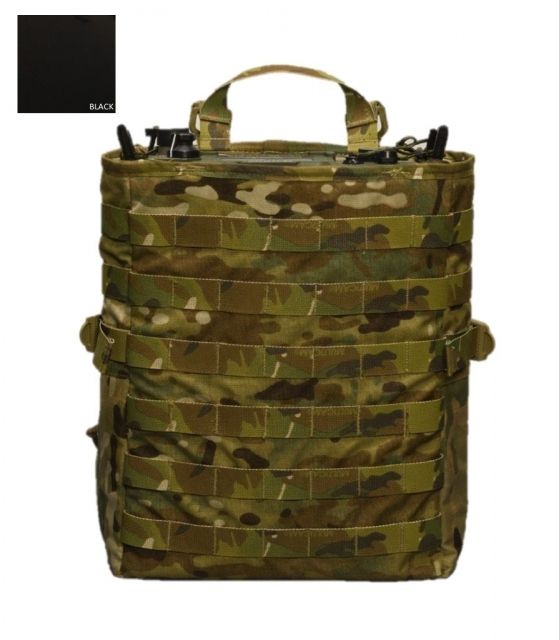 High Ground Gear Instant-Access 117F Foxtrot Radio Pouch Black