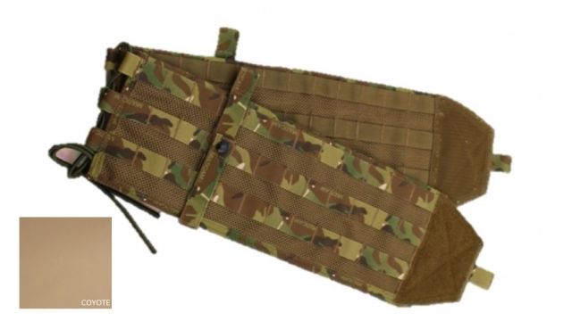 High Ground Gear Mesh Cummerbund System Lightweight Coyote ONE SIZE - High Ground Gear