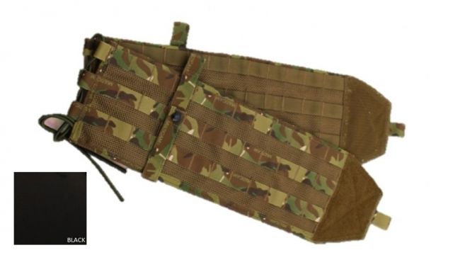 High Ground Gear Mesh Cummerbund System Lightweight Black ONE SIZE - High Ground Gear