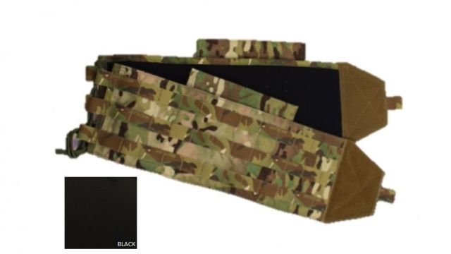 High Ground Gear Padded Cummerbund System Version 2 APCv2 Black XL Carrier - 45in - 53in - High Ground Gear