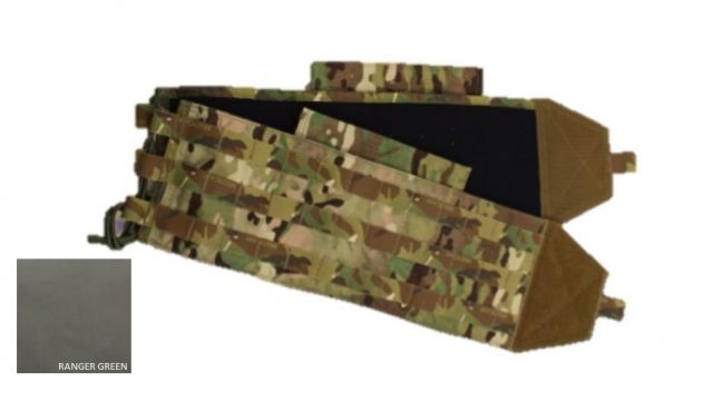 High Ground Gear Padded Cummerbund System w/ Plate Pouches Ranger Green ONE SIZE - High Ground Gear