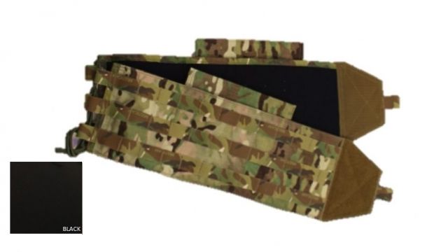 High Ground Gear Padded Cummerbund System w/ Plate Pouches Black ONE SIZE - High Ground Gear